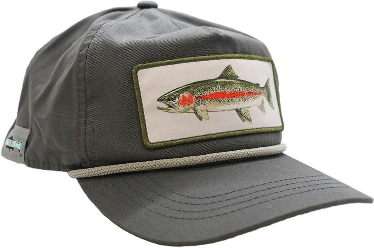 RYW COLD WATER BOW HAT GRAY UNSTRUCTURED 5-PANEL
